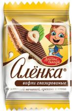 Печенье/пряники/вафли Аленка Вафли с молочной начинкой орехами и какао, 20гх20шт/уп