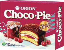 Orion Пирожное Choco Pie Вишня, 360 г