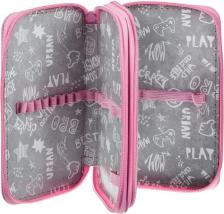 Пенал №1 School Пенал двухсекционный Corgi time