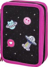 Пенал Brauberg Пенал 3 отделения, полиэстер, 21 х 14 см, "Space sweets"