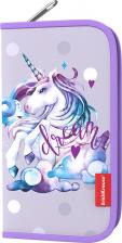 Пенал Erich Krause Пенал-книжка Dream Unicorn с 1 отделением без наполнения на молнии размер 110x205x25 мм