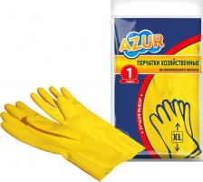 Перчатки хозяйственные Azur Резиновые перчатки Центи
