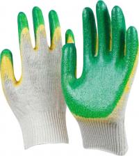 Перчатки хозяйственные Бибип Перчатки c двойным латексным обливом 1 пара BB-616