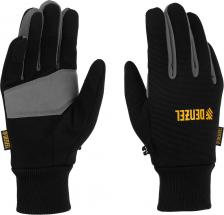 Перчатки хозяйственные Denzel Универсальные двойные перчатки 68092 размера 8, с вязаной манжетой, защищают руки от механических воздействий и общепроизводственных загрязнений