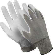 Перчатки хозяйственные Manipula Specialist Перчатки МИКРОСТАТИК, сенсорные, антистатические, нейлон, медная нить, облив полиуретан, (10)