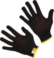 Перчатки хозяйственные Manipula Specialist Перчатки рабочие защитные Микрон Блэк TNY-25/MG102 нейлоновые черные