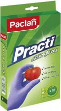 Перчатки хозяйственные Paclan Перчатки нитриловые размер M, 10 шт