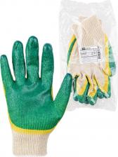 Перчатки хозяйственные TDM Electric Перчатки х/б с двойным латексным покрытием ЛАЙТ, трикотажные, 13, 1 пара, цена за 1 шт