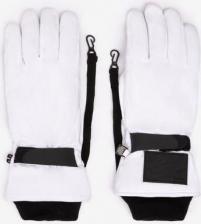Перчатки/варежки Gulliver Перчатки плащевые на флисе белые для девочки, 16, 22407GJC7602