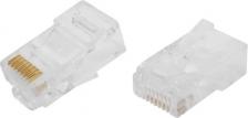 Переходник Oxion Коннектор RJ-45 8P8C 2 шт. цвет прозрачный 4650062969287