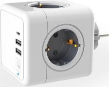 Переходник RocketSocket Разветвитель Cube Original 4 Euro GN1205