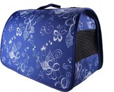 Переноска для животных Dogman Переноска Лира для животных 43 х27 х27 см, Синий