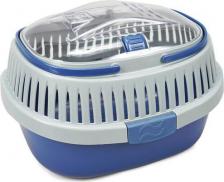 Переноска для животных Triol Переноска для мелких животных Комфорт, синяя, M, 32,5х27х21см