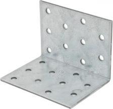Перфорированный крепеж Gah Alberts Угол крепежный равносторонний KUR 60x60x80x2