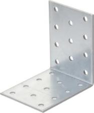 Перфорированный крепеж Gah Alberts Угол крепежный равносторонний KUR 60x80x80x2.5 4004338331498