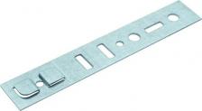 Перфорированный крепеж Накрепко Анкерная пластина оцинкованная КВЕ 150x25x1.2 мм 8 шт