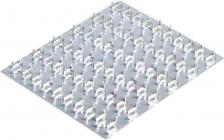 Перфорированный крепеж Starfix Пластина гвоздевая SMP-93539-1, 129х152 мм GP