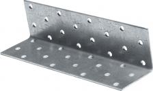 Перфорированный крепеж Starfix Уголок крепежный равносторонний 80х60х60 мм KUR белый цинк