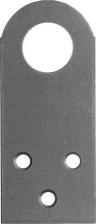 Перфорированный крепеж Зубр Прямая проушина для навесных замков ПР-2.0 90х40 х 2 мм 31038-90