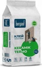 Плиточный клей Bergauf Клей жаростойкий для облицовки печей и каминов keramik termo 5кг