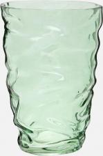 Подарочная посуда Bergenson Bjorn Ваза Crumpl, 20 см, зеленая