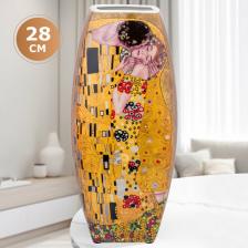 Подарочная посуда Elan gallery Ваза 3 л Поцелуй, 12,5х12,5х28 см