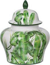 Подарочная посуда Glasar Ваза с крышкой 35x35x43 см