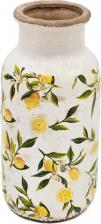Подарочная посуда Glasar Ваза с лимонами 15х15х30 см