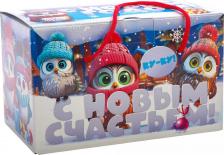 Подарочный набор сладостей Под'Ари Подарок посылка совята 650 г