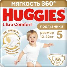Подгузники Huggies подгузники Ultra Comfort 12-22 кг (56 шт)