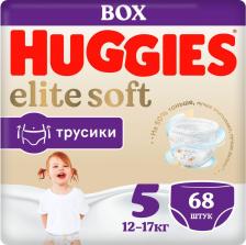 Подгузники Huggies трусики Elite Soft 12-17 кг (68 шт)
