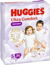 Подгузники Huggies трусики Ultra Comfort 12-17 кг (34 шт)