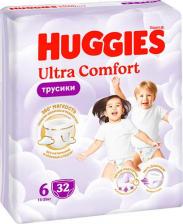 Подгузники Huggies трусики Ultra Comfort 15-25 кг (32 шт)