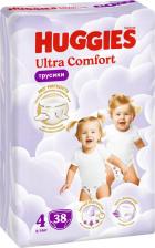 Подгузники Huggies трусики Ultra Comfort 9-14 кг (38 шт)