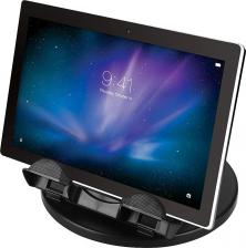 Подставка для ноутбуков Brauberg Подставка для ноутбука, планшета 220 х 210 х 165 мм, вращающаяся, черная