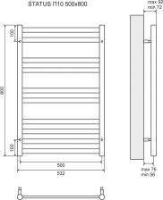 Полотенцесушитель Lemark LM44810