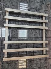 Полотенцесушитель Маргроид Вид 81/10 шнурового типа профильный водяной 81x10 с полкой