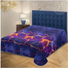 Постельная принадлежность Арт и Дизайн Покрывало "Мерцание" из поплина 200х215 стеганое