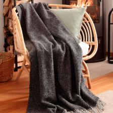 Постельная принадлежность Biederlack Плед Soulful Crafted Anthracite