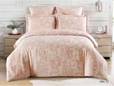 Постельная принадлежность Cleo Постельное белье Tencel Jacquard персиковое 4650190772643
