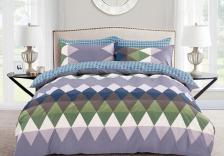 Постельная принадлежность Cleo Постельное бельё поплин PC-260 Размер Евро 4 наволочки