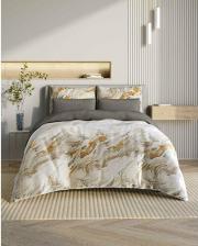 Постельная принадлежность EcoTex Комплект постельного белья Гармоника Марбл евро-макси