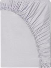 Постельная принадлежность EcoTex Простынь на резинке "Моноспейс" 160х200х23 темно-серый