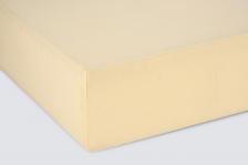 Постельная принадлежность EcoTex Простыня на резинке 60x120x20 100% хлопок, манго