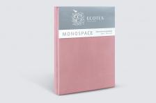 Постельная принадлежность EcoTex Простыня натяжная на резинке 180х200х23 Моноспейс, сатин, бузина