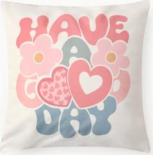 Постельная принадлежность Этель Чехол на подушку "Good day", 40х40 см, 100 п\э, велюр 10440212