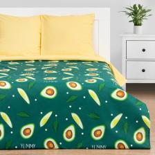 Постельная принадлежность Этель КПБ 1.5 сп Avocado 143*215 см, 150*214 см, 70*70 см - 2 шт 7674456