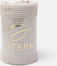 Постельная принадлежность Этель Плед Waffle 130*180см, цв. темно-серый,80%хлопок, 20% п/э