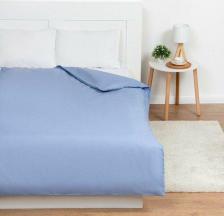 Постельная принадлежность Этель Пододеяльник 200x215, цв.голубой, 100% хлопок, поплин 125г/м2