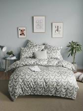 Постельная принадлежность Guten Morgen Постельное белье 2 спальный комплект с Евро простыней, Бязь, In love, наволочки 50х70, 100% хлопок IKEA